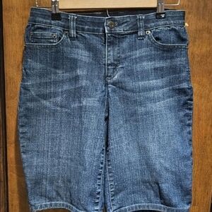 Signature Levi Strauss Mens Bermuda Style Loose Denim Jean Shorts Size 42